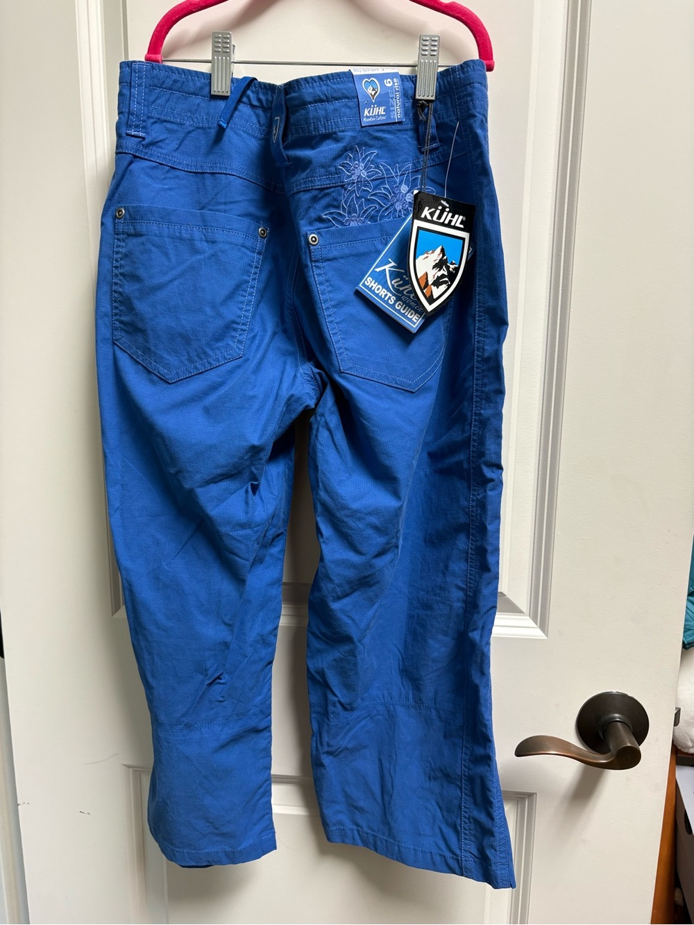 Kuhl Women’s Cobalt Blue Utility Capris - Picture 2 of 4